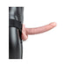 Realrock Vibrating Hollow Strap - on With Balls 9 In. Vanilla - SexToy.com