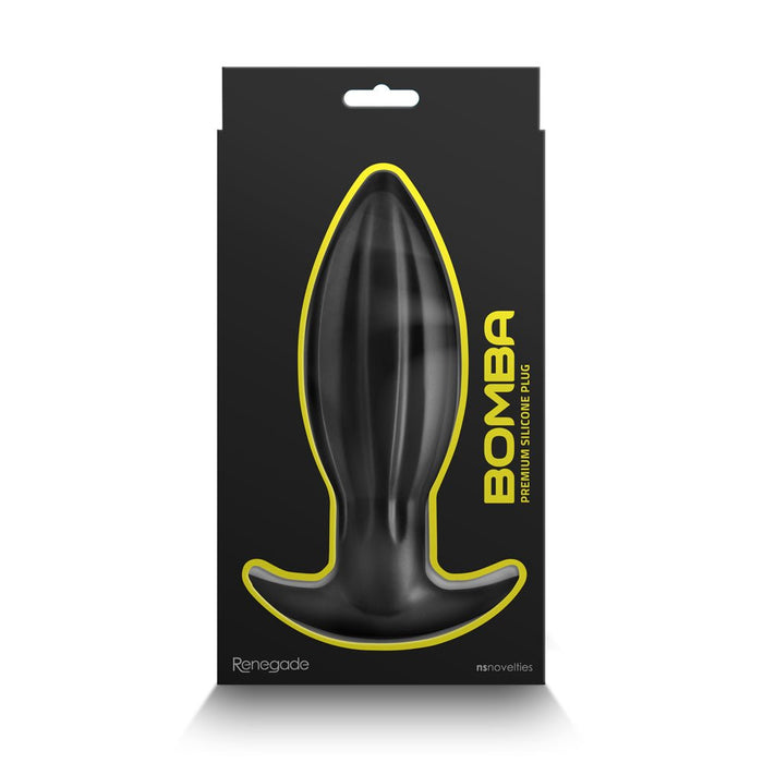 Renegade Bomba Anal Plug Black Large - SexToy.com