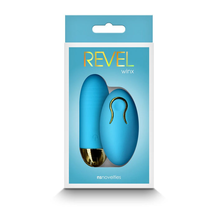 Revel Winx Insertable Remote Bullet Blue - SexToy.com