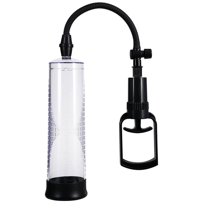 Rock Solid Beginner Penis Pump Black/clear - SexToy.com