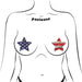 Rockstar Stars & Stripes Red, White, Blue Pasties O/S - SexToy.com