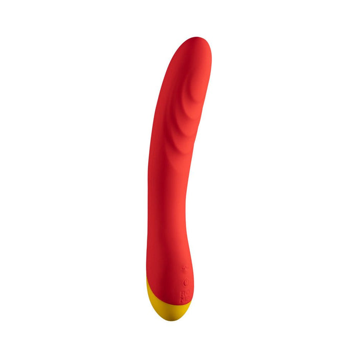 ROMP Hype Rechargeable G - Spot Vibrator Red - SexToy.com