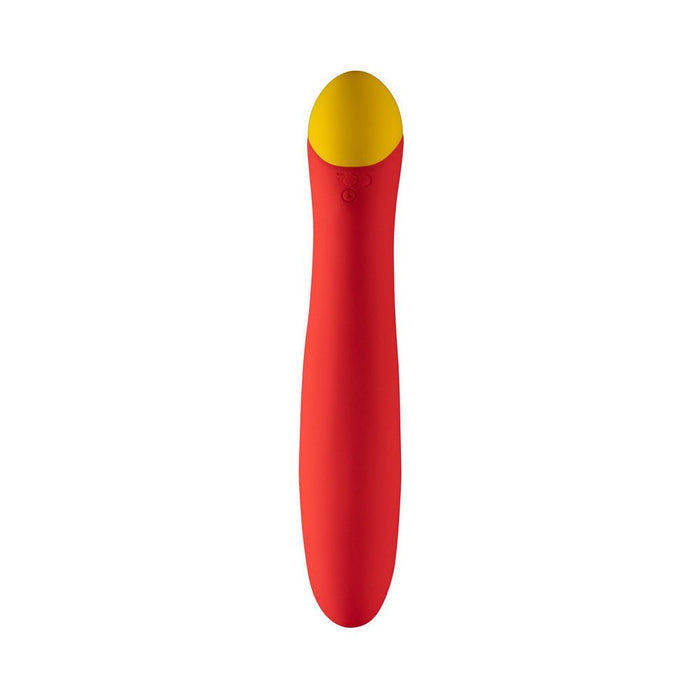 ROMP Hype Rechargeable G - Spot Vibrator Red - SexToy.com