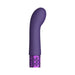 Royal Gems - Bijou - Silicone Rechargeable Bullet - Purple - SexToy.com