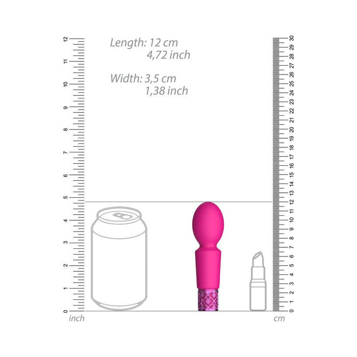 Royal Gems - Brilliant - Silicone Rechargeable Bullet - Pink - SexToy.com