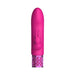 Royal Gems - Dazzling - Silicone Rechargeable Bullet - Pink - SexToy.com