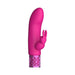 Royal Gems - Dazzling - Silicone Rechargeable Bullet - Pink - SexToy.com