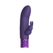 Royal Gems - Dazzling - Silicone Rechargeable Bullet - Purple - SexToy.com