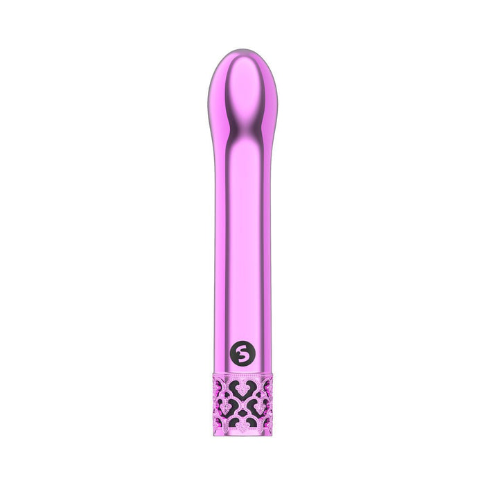 Royal Gems - Jewel - Abs Rechargeable Bullet - Pink - SexToy.com