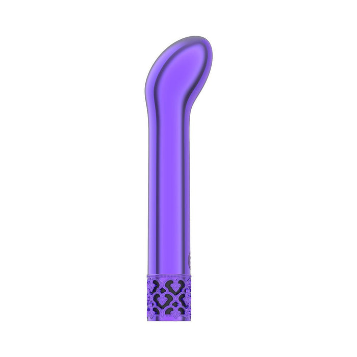 Royal Gems - Jewel - Abs Rechargeable Bullet - Purple - SexToy.com