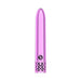 Royal Gems - Shiny - Abs Rechargeable Bullet - Pink - SexToy.com