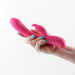 Royals Divine Warming Rabbit Vibrator Metallic Pink - SexToy.com