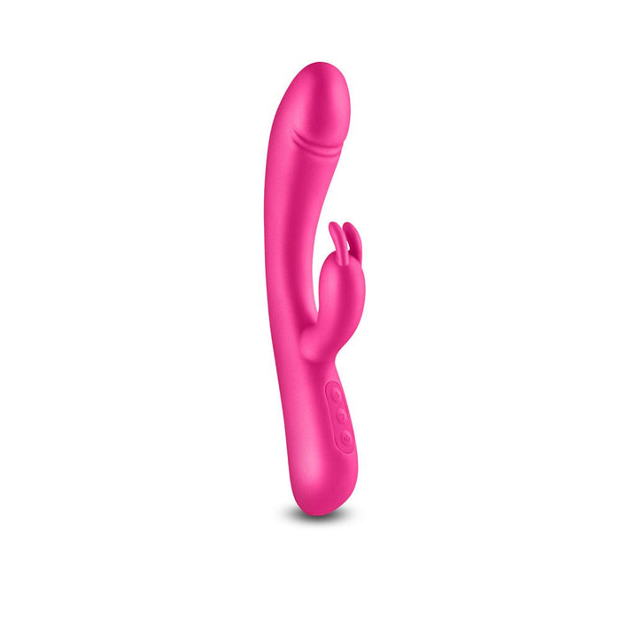 Royals Divine Warming Rabbit Vibrator Metallic Pink - SexToy.com