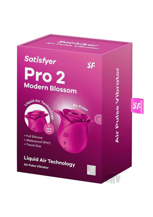 Satisfyer Pro 2 Modern Blossom Red - SexToy.com