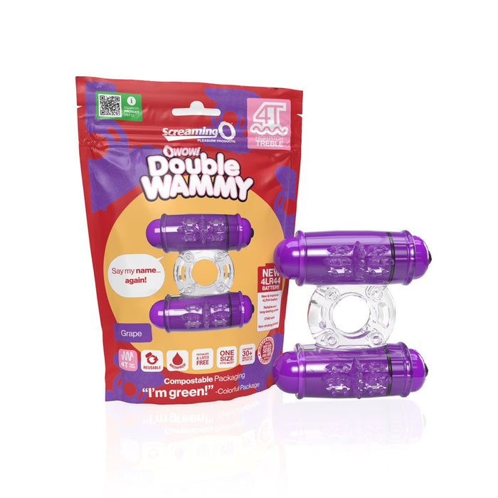 Screaming O 4t Double Wammy Grape - SexToy.com