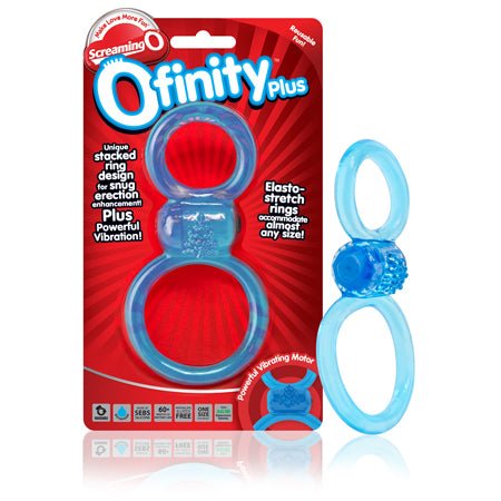 Screaming O Ofinity Plus - Blue - SexToy.com