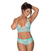 Seabreeze Strappy Back Cami & Short Turquoise L/XL - SexToy.com