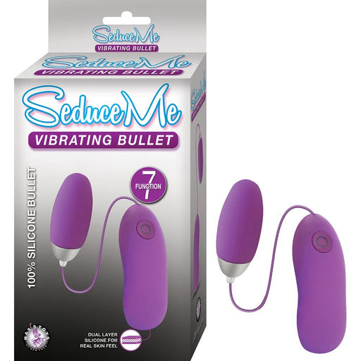 Seduce Me Vibrating Bullet Purple - SexToy.com