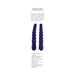 Selopa Beaded Beauty Silicone Vibrator Purple - SexToy.com