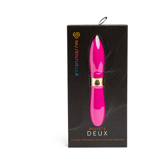 Sensuelle Double - ended Deux Bullet Magenta - SexToy.com