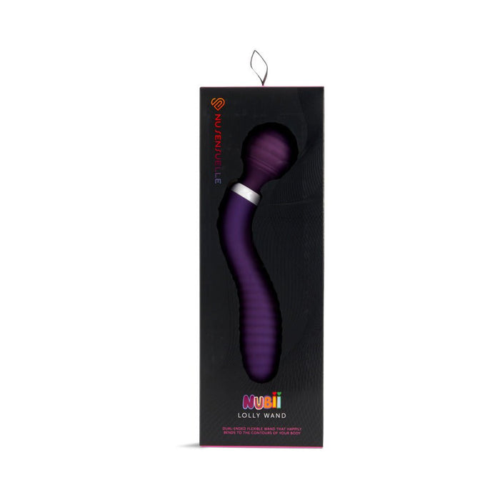 Sensuelle Nubii Lolly Wand Purple - SexToy.com