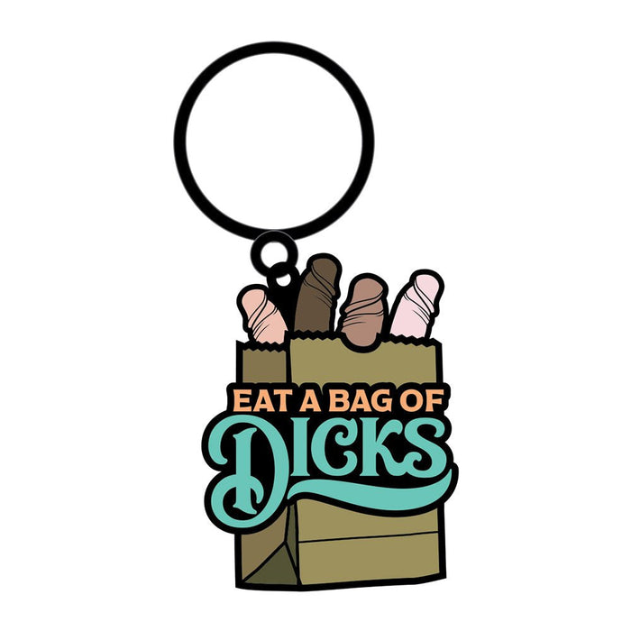 Sex Toy Keychain Eat A Bag Of Dicks - SexToy.com