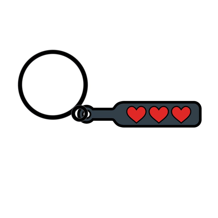 Sex Toy Keychain Hearts Paddle - SexToy.com