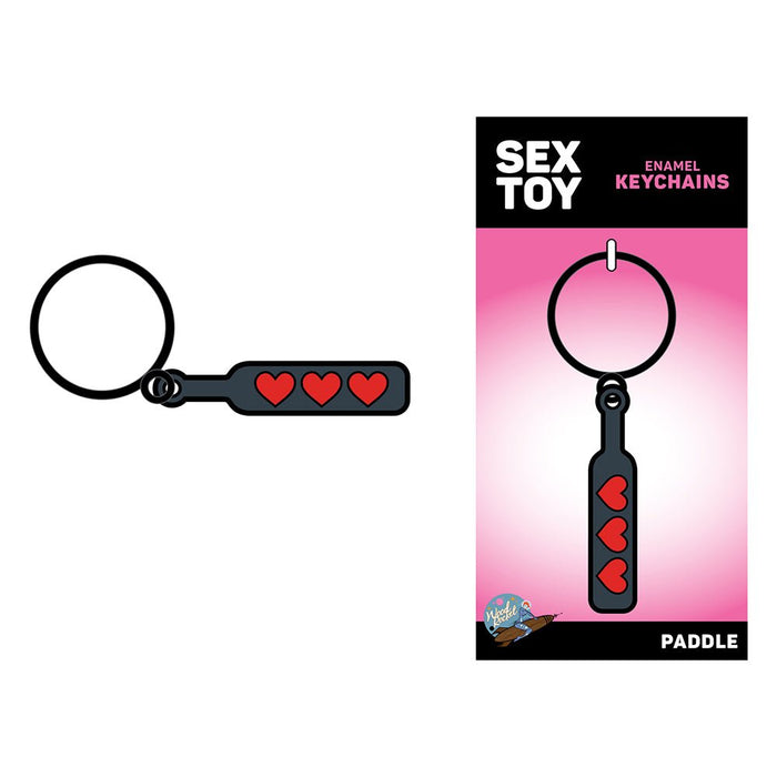 Sex Toy Keychain Hearts Paddle - SexToy.com