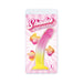 Shades 8.25&quot; Smoothie Tpr Pink And Yellow - SexToy.com