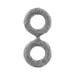 Shaft Double C - ring - Large Gray - SexToy.com