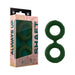 Shaft Double C - ring - Large Green - SexToy.com