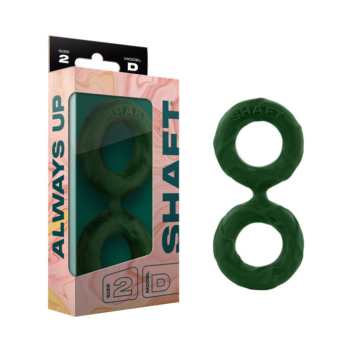 Shaft Double C - ring - Medium Green - SexToy.com