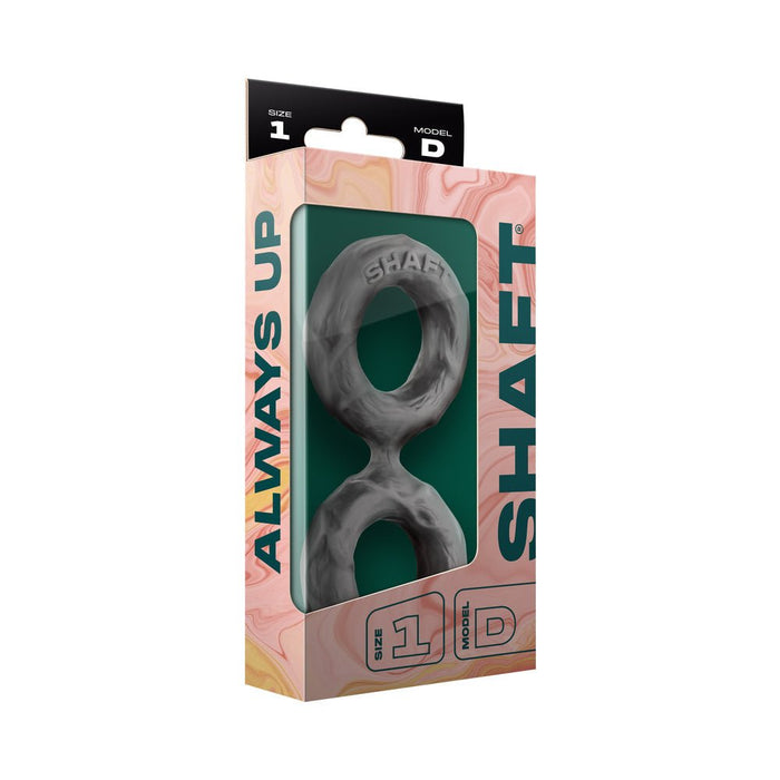 Shaft Double C - ring - Small Gray - SexToy.com