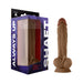 Shaft Model A Liquid Silicone 10.5 In. Dildo With Balls Oak - SexToy.com