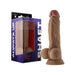 Shaft Model A Liquid Silicone Dong With Balls 7.5 In. Oak - SexToy.com