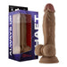 Shaft Model A Liquid Silicone Dong With Balls 9.5 In. Oak - SexToy.com