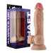 Shaft Model A Liquid Silicone Dong With Balls 9.5 In. Pine - SexToy.com