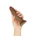 Shaft Model J Liquid Silicone 5.5 In. Dildo Oak - SexToy.com