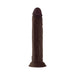 Shaft Model J Liquid Silicone 9.5 In. Dildo Mahogany - SexToy.com