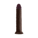 Shaft Model J Liquid Silicone 9.5 In. Dildo Mahogany - SexToy.com