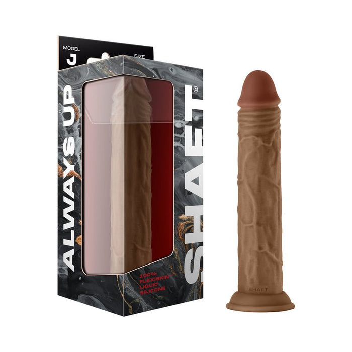 Shaft Model J Liquid Silicone 9.5 In. Dildo Oak - SexToy.com