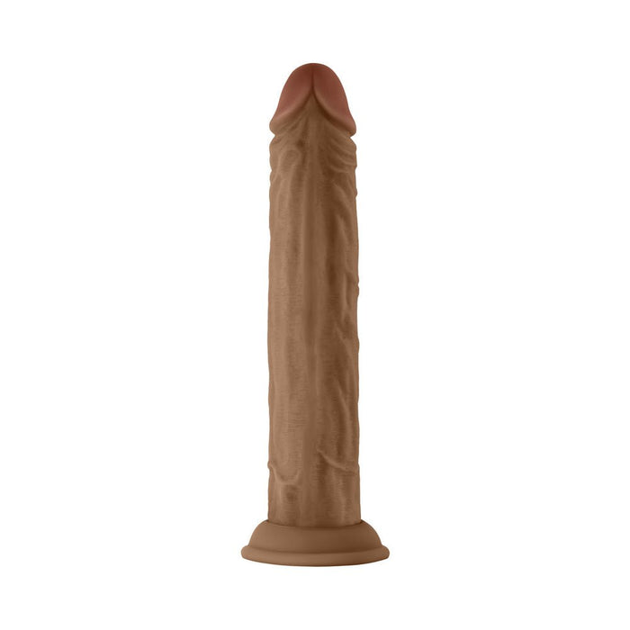 Shaft Model J Liquid Silicone 9.5 In. Dildo Oak - SexToy.com