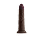 Shaft Model J Liquid Silicone Dong 8.5 In. Mahogany - SexToy.com