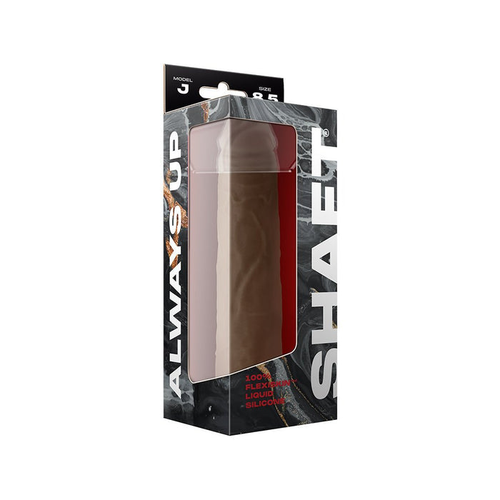 Shaft Model J Liquid Silicone Dong 8.5 In. Oak - SexToy.com