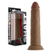 Shaft Model J Liquid Silicone Dong 8.5 In. Oak - SexToy.com