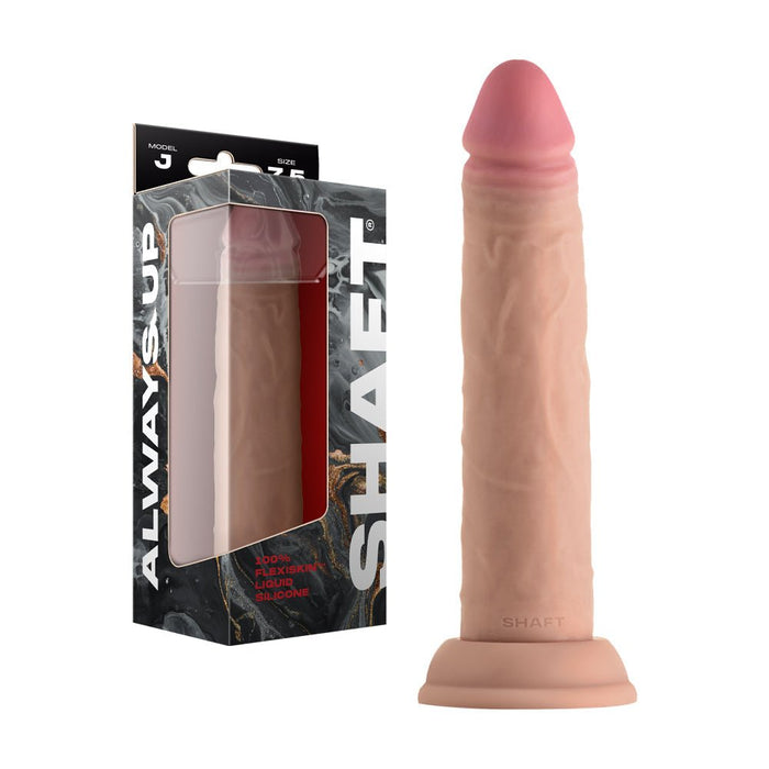 Shaft Model J Liquid Silicone Realistic Dildo 7.5 inch Pine - SexToy.com