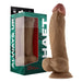 Shaft Model N Liquid Silicone Dong With Balls 9.5 In. Oak - SexToy.com