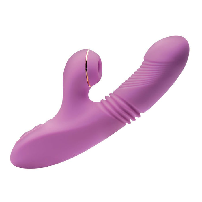 Shegasm Pro - Thrust Thrusting Suction Rabbit Vibrator - SexToy.com