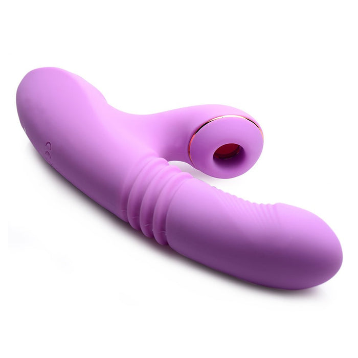 Shegasm Pro - Thrust Thrusting Suction Rabbit Vibrator - SexToy.com