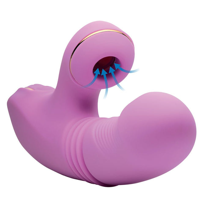 Shegasm Pro - Thrust Thrusting Suction Rabbit Vibrator - SexToy.com